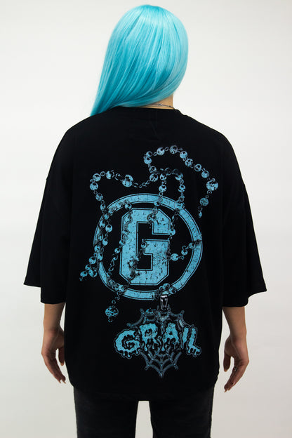 GRAIL TIFFANY CHAIN BOXY TEE