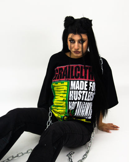 GRAIL F**K JUNKIE BOXY TEE