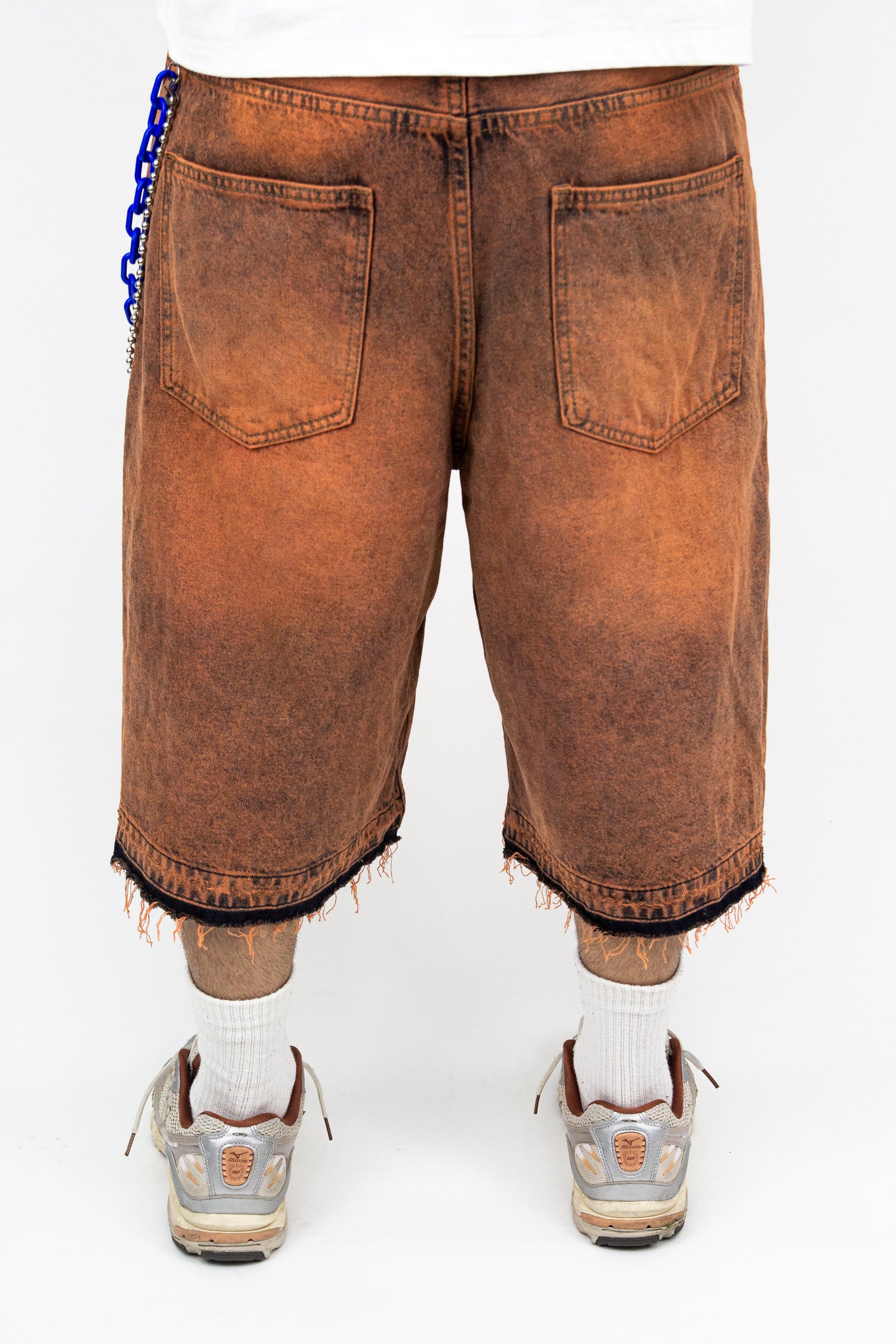 WASHED RUST FADE JORTS