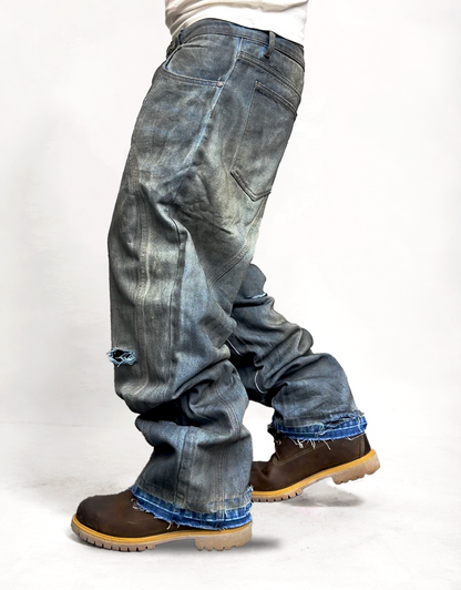 DUSTED SKY ULTRA BAGGY DENIM