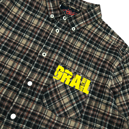 CHECKED FLANEL SHIRT &quot; SUNBURST EDITION &quot;