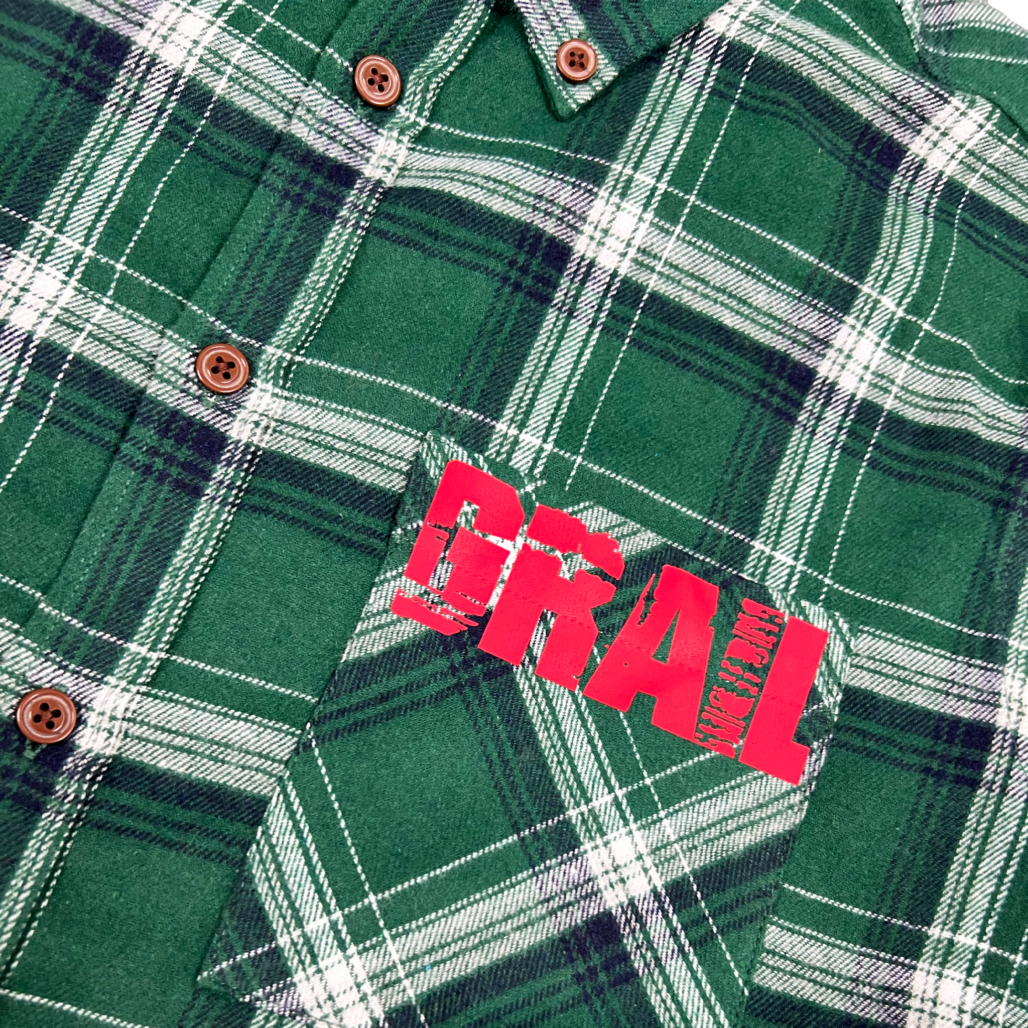 CHECKED FLANEL SHIRT &quot; FOREST EDITION &quot;