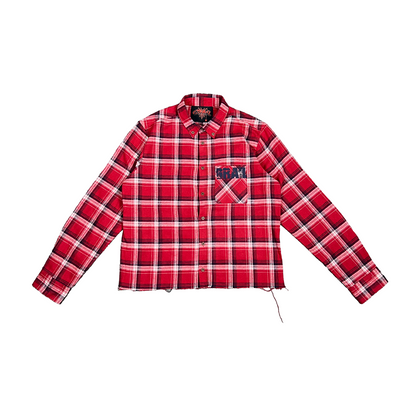 CHECKED FLANEL SHIRT &quot; FLAME EDITION &quot;