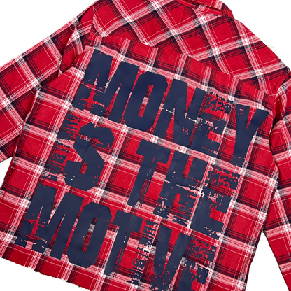 CHECKED FLANEL SHIRT &quot; FLAME EDITION &quot;