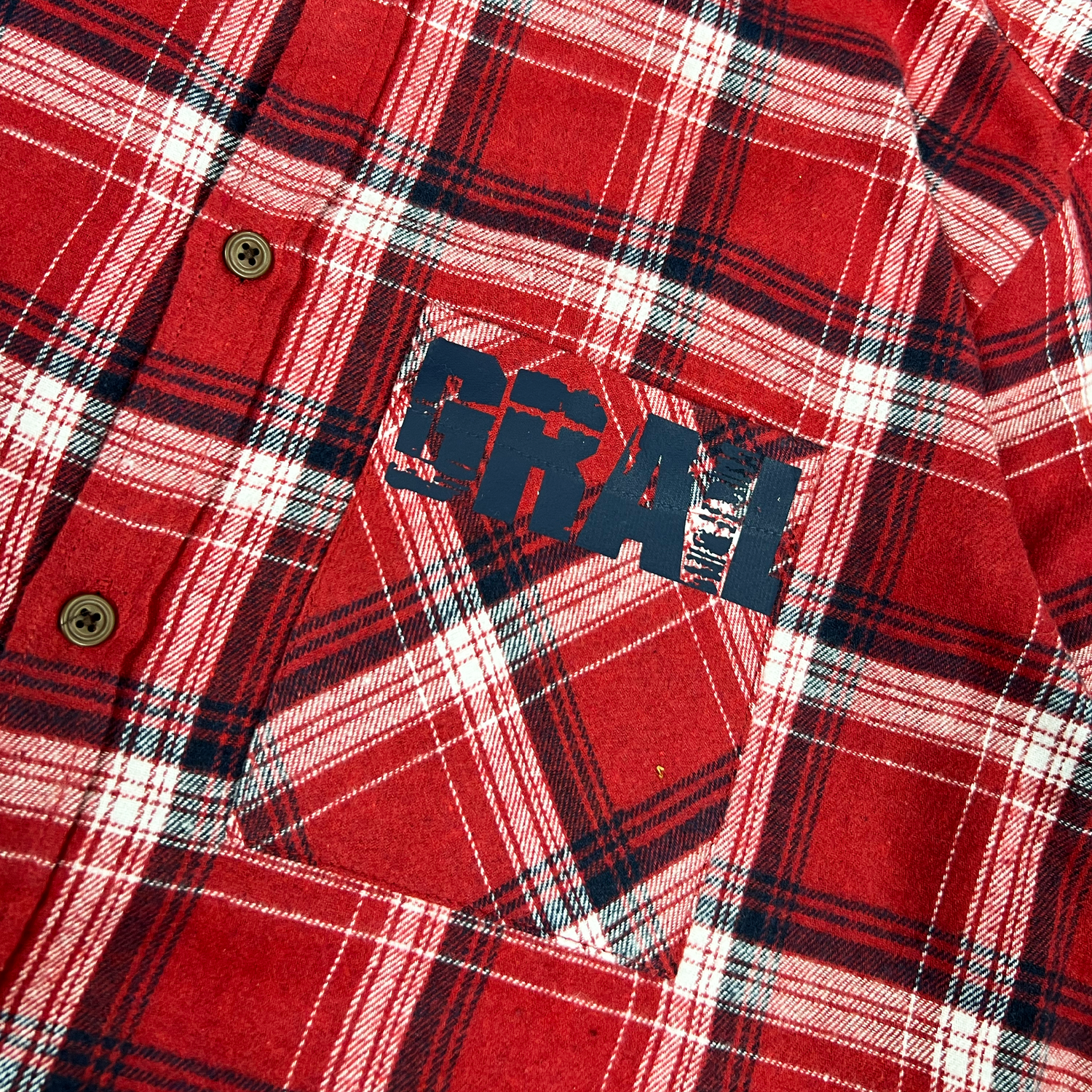 CHECKED FLANEL SHIRT &quot; FLAME EDITION &quot;