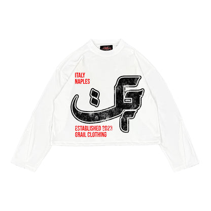 ARABYC SSIDE GRAPHIC FLARED LONGSLEEVE