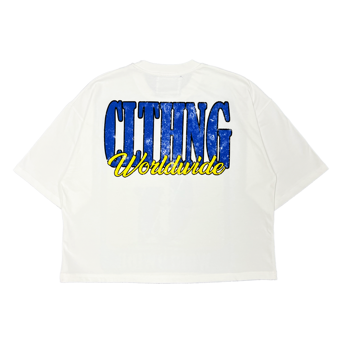 WRLWIDE STATEMENT BOXY TEE