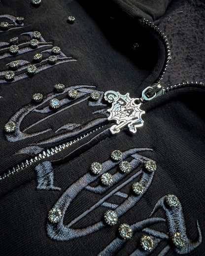 SHINE FLAME ZIP SHIRT ( GREY EDITION )