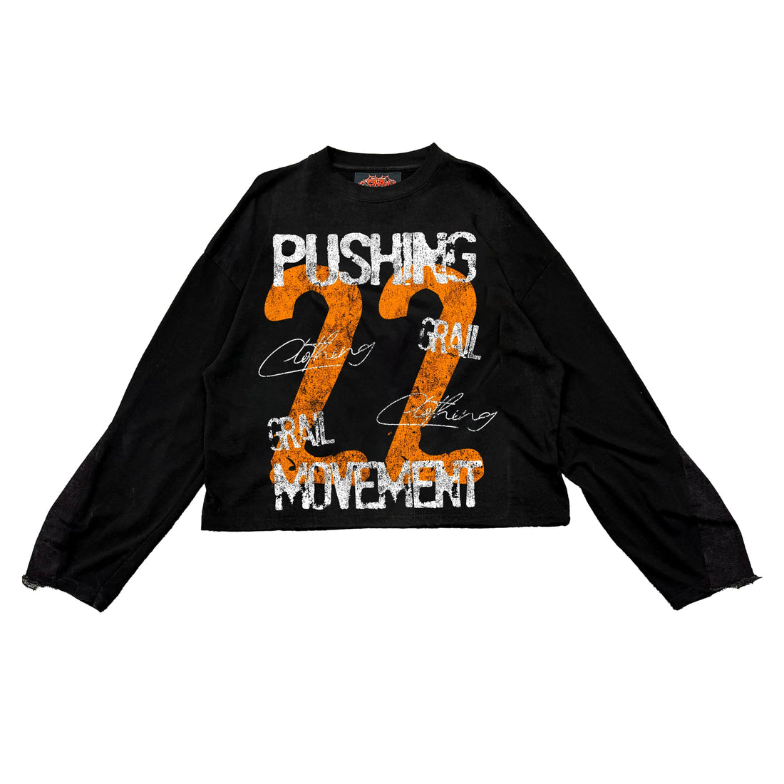 PUSHING MOVEMENT GRAPHIC FLARED LONGSLEEVE