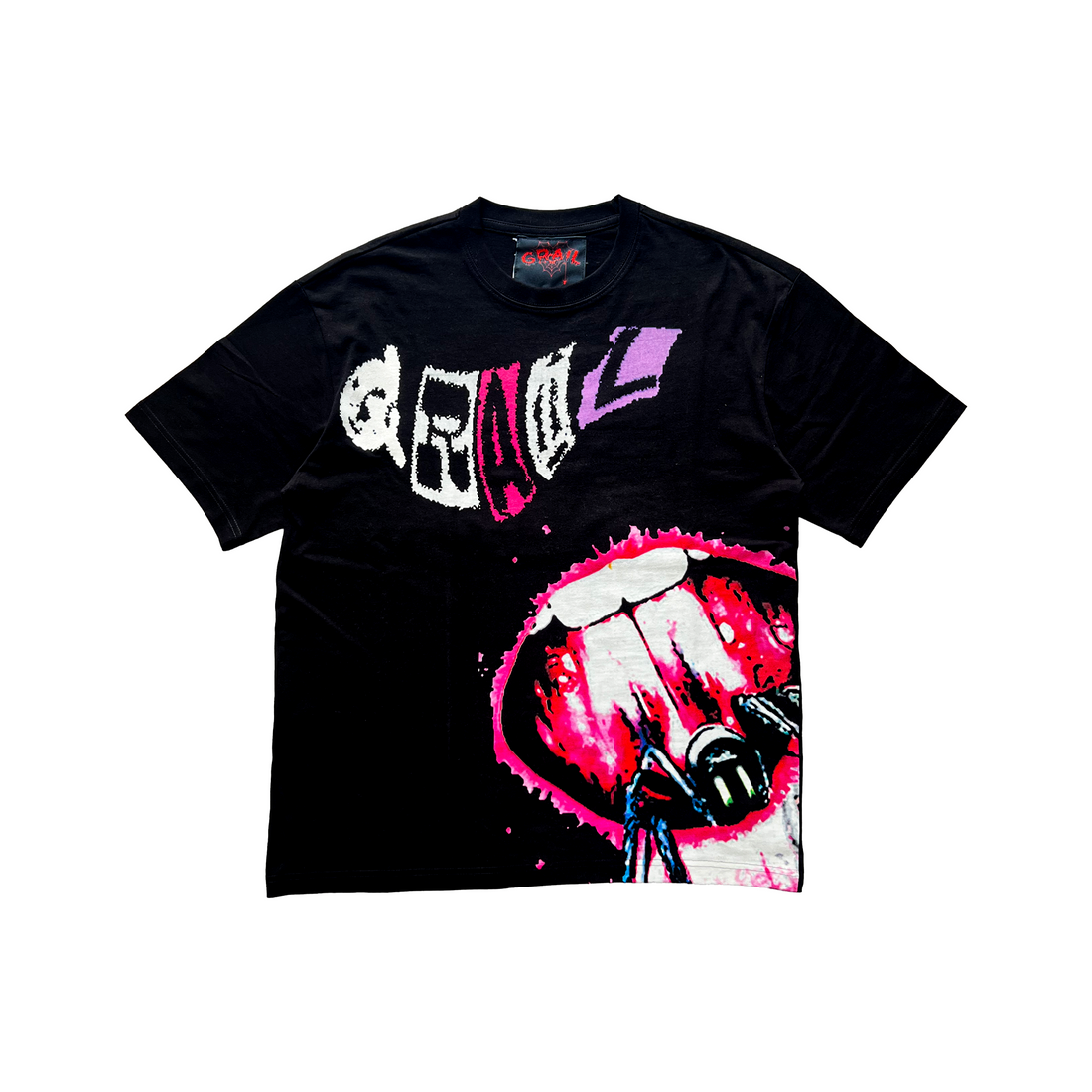 GRAIL MAGAZINE BLACK TEE